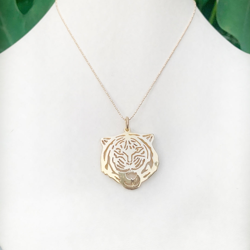 Mary Caroline Spano Bold Tiger Necklace